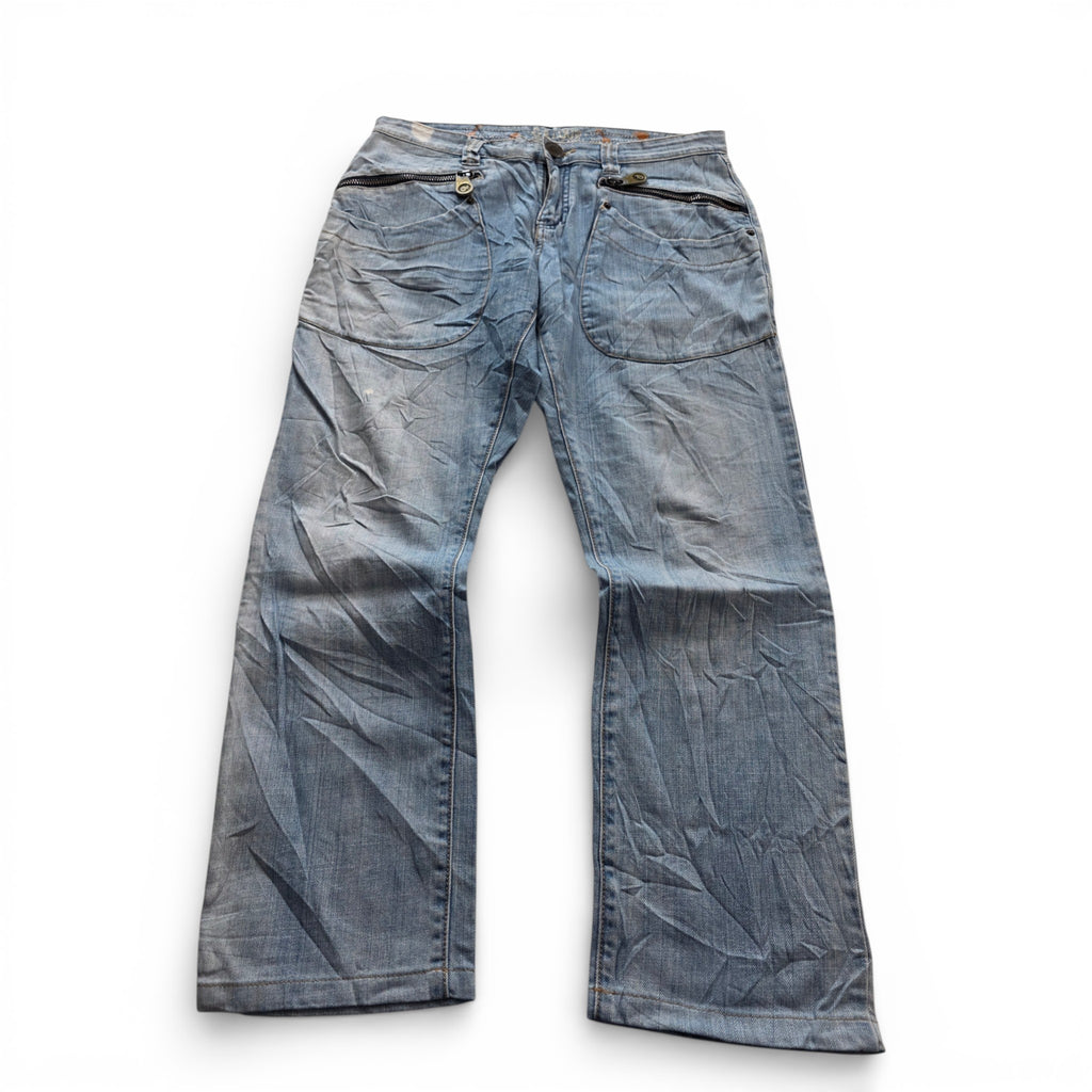 Vintage Japanese Straight Women Jeans (M-L)
