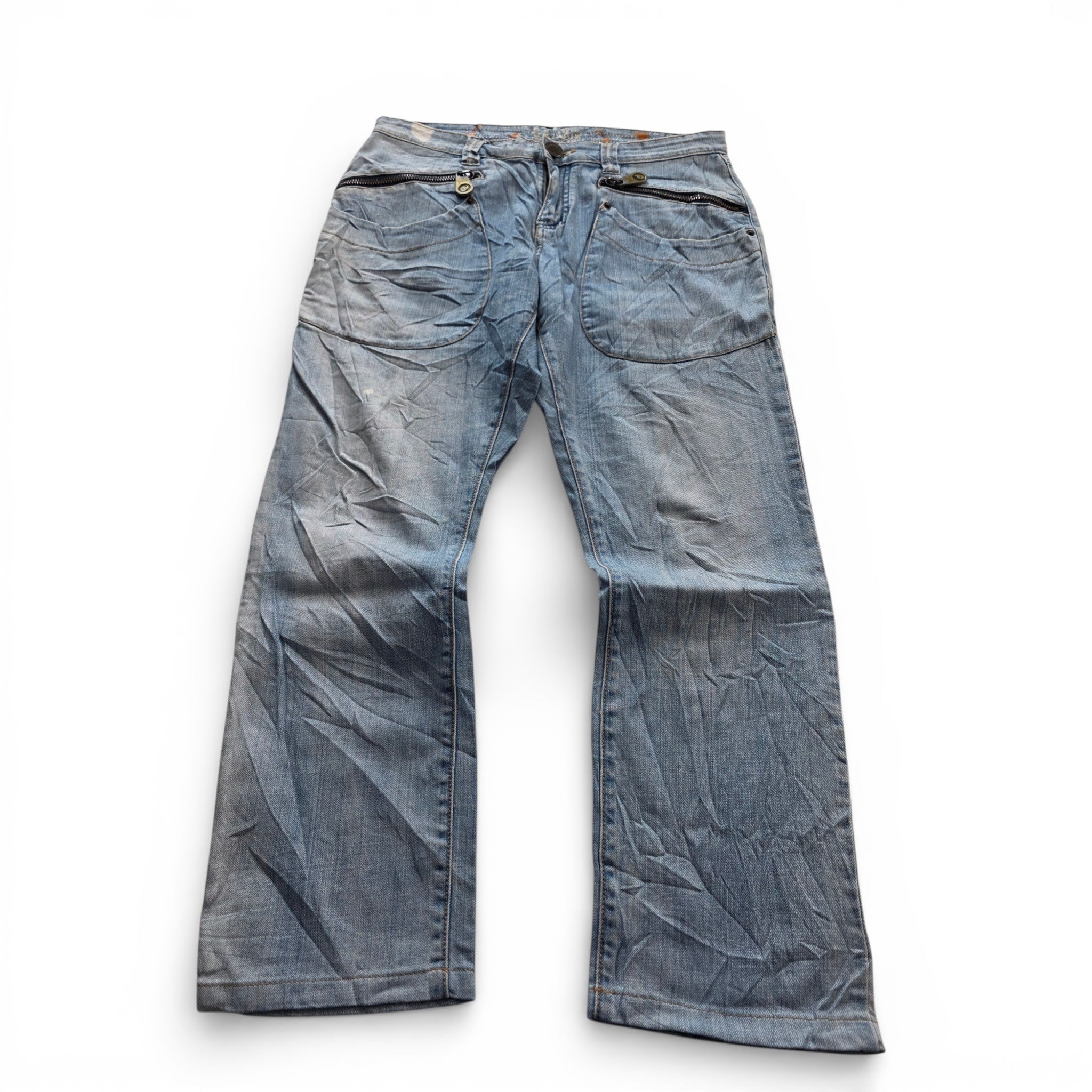 Vintage Japanese Straight Women Jeans (M-L)