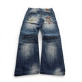 Vintage Japanese Printed Jeans (M)