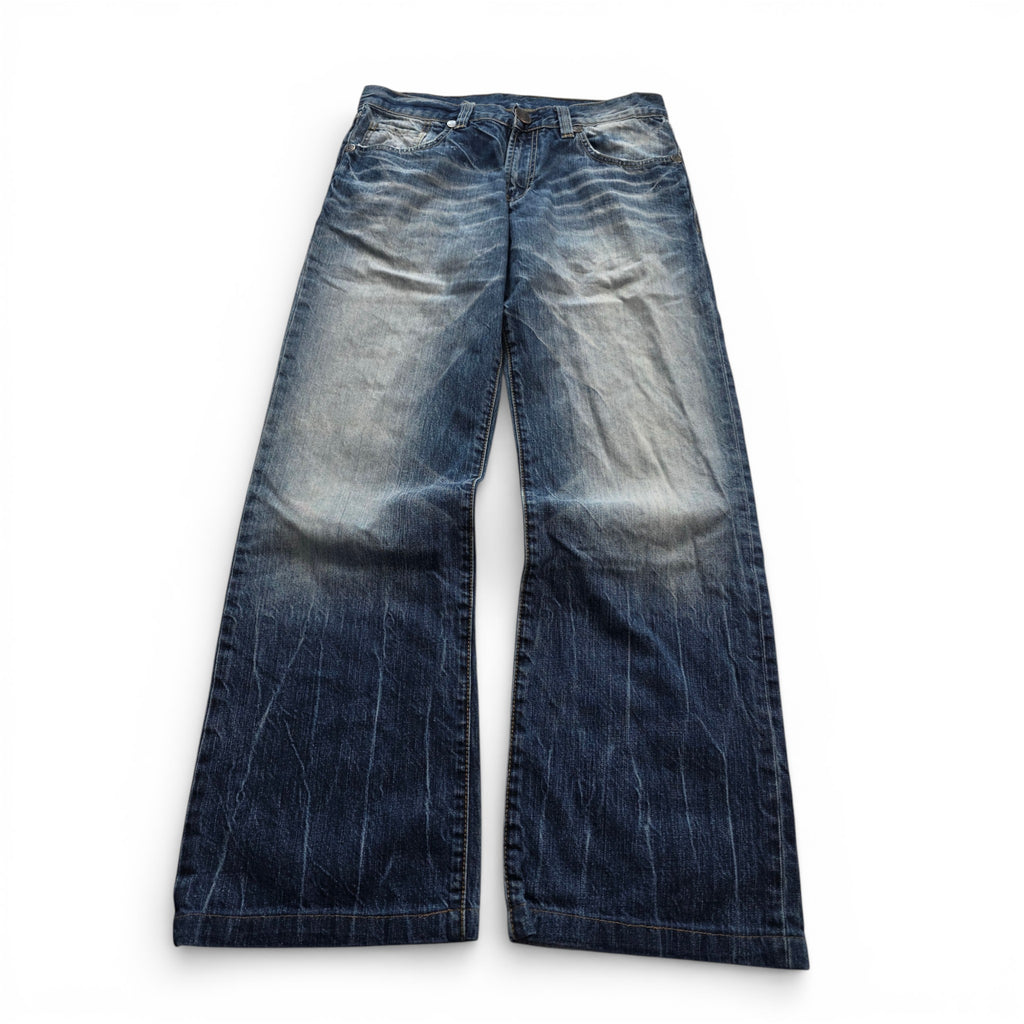 Vintage Japanese Printed Jeans (M)