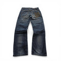 Vintage Japanese Printed Jeans (XS)