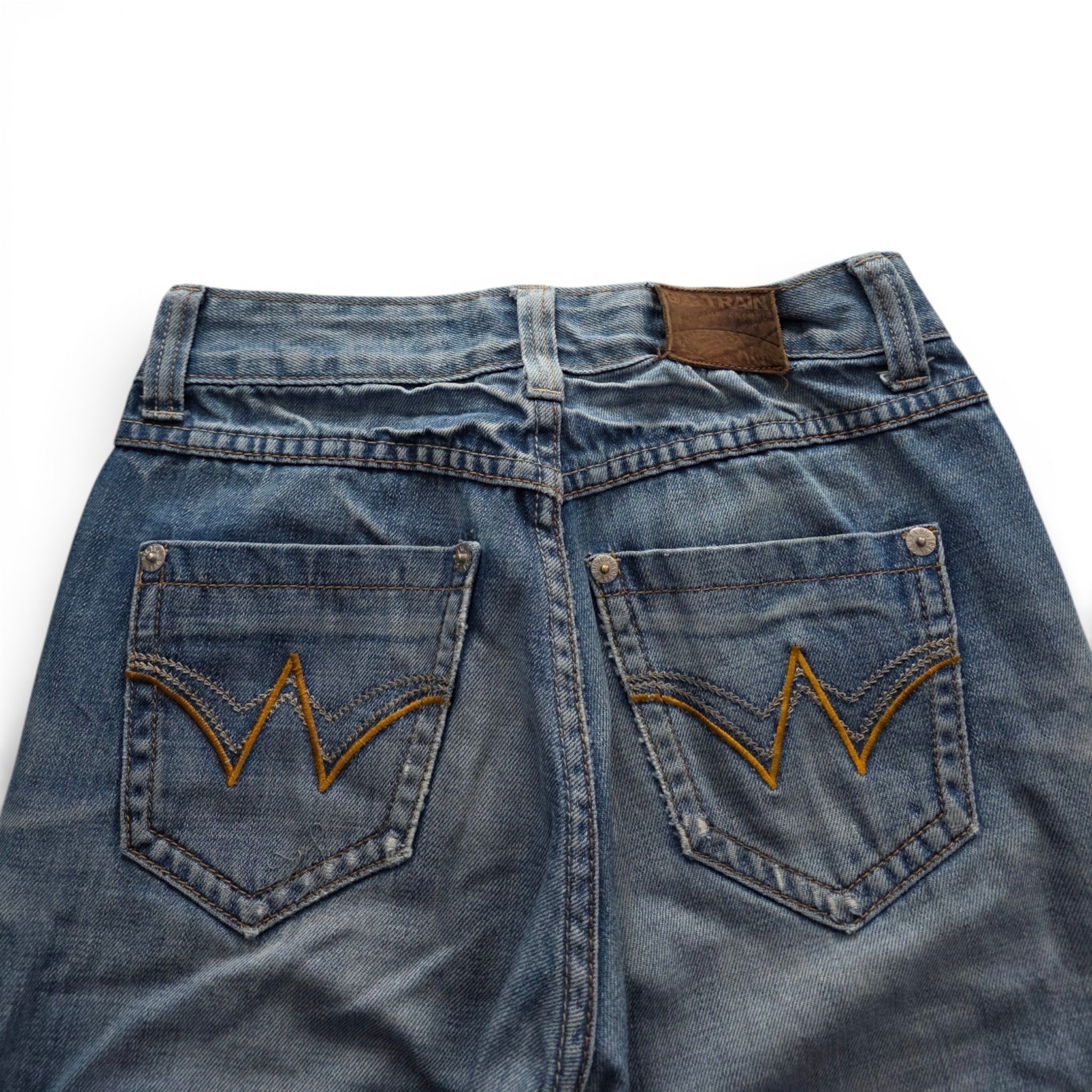 Vintage Japanese Big Train Jeans (XS)