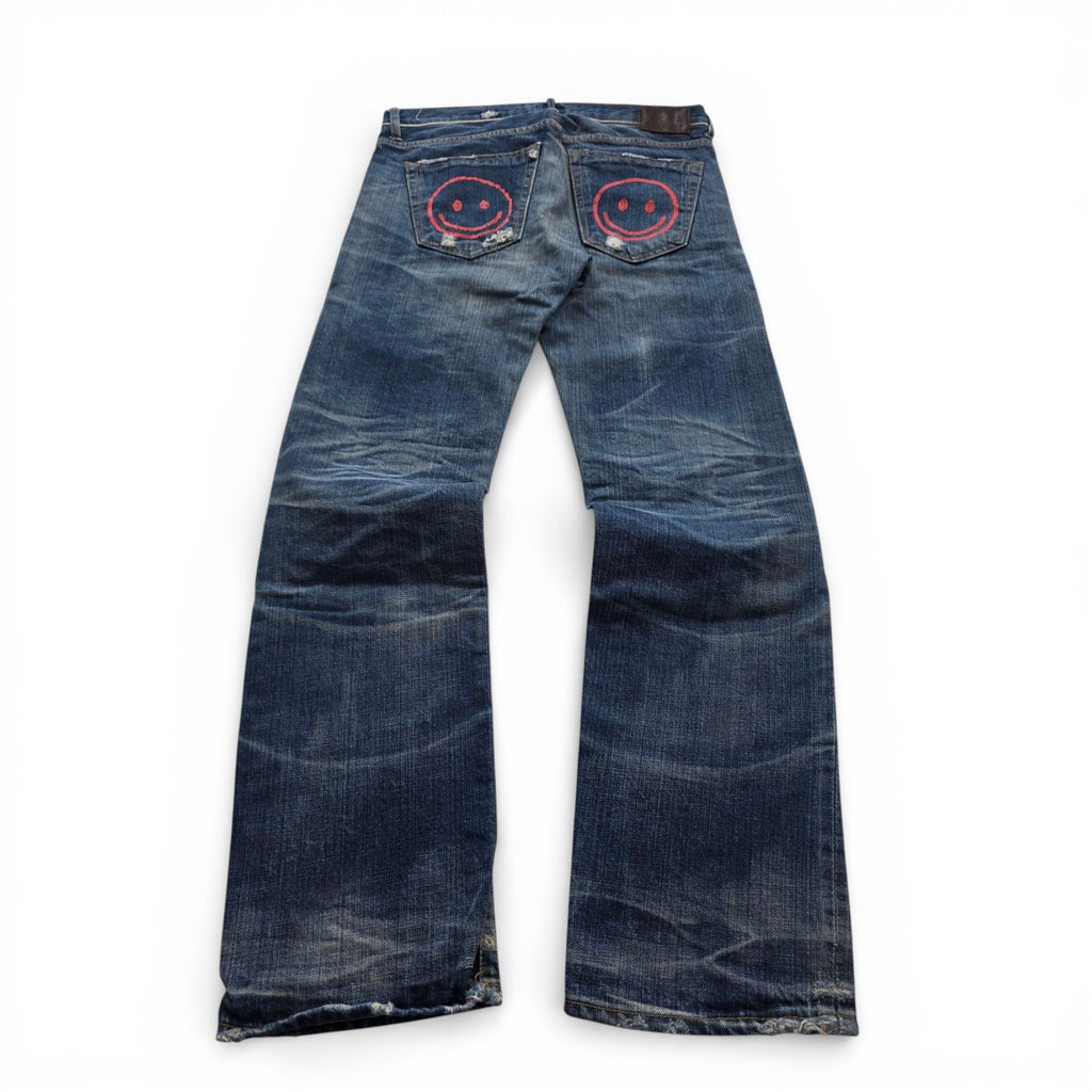 Vintage Japanese Straight Jeans (M)