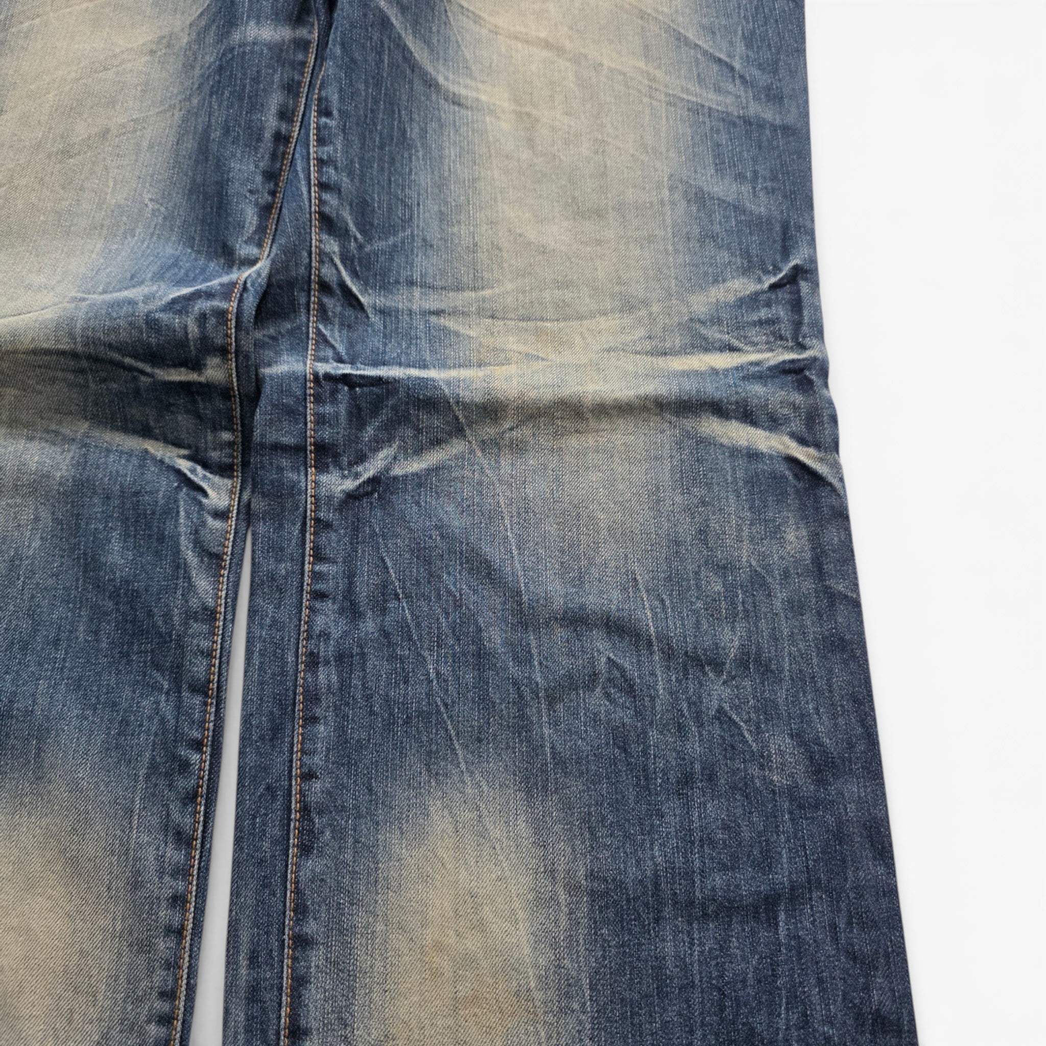 Vintage Japanese Printed Jeans (XL)