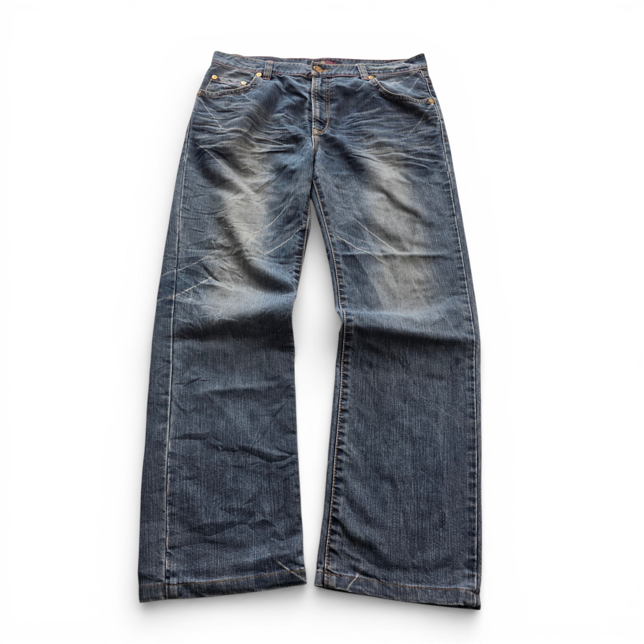 Vintage Japanese Backprint Jeans (L-XL)
