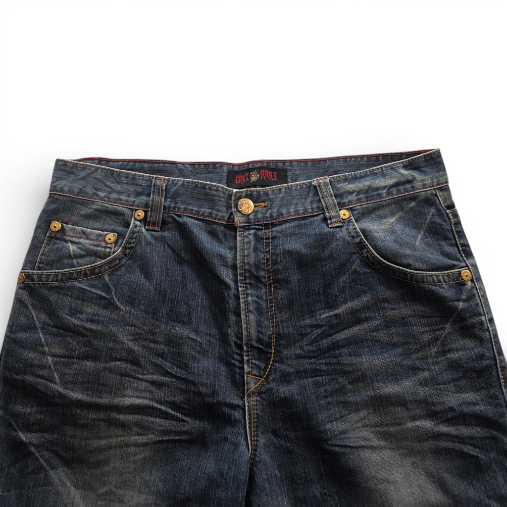 Vintage Japanese Backprint Jeans (L-XL)