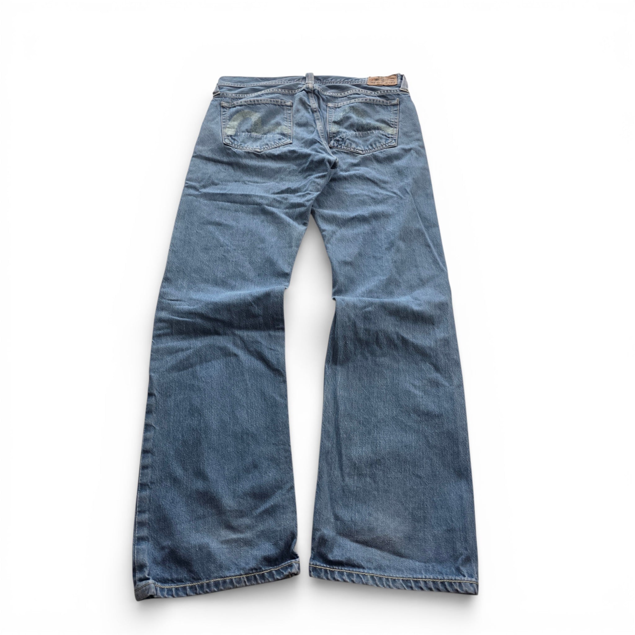 Vintage Evisu Straight Jeans (L-XL)