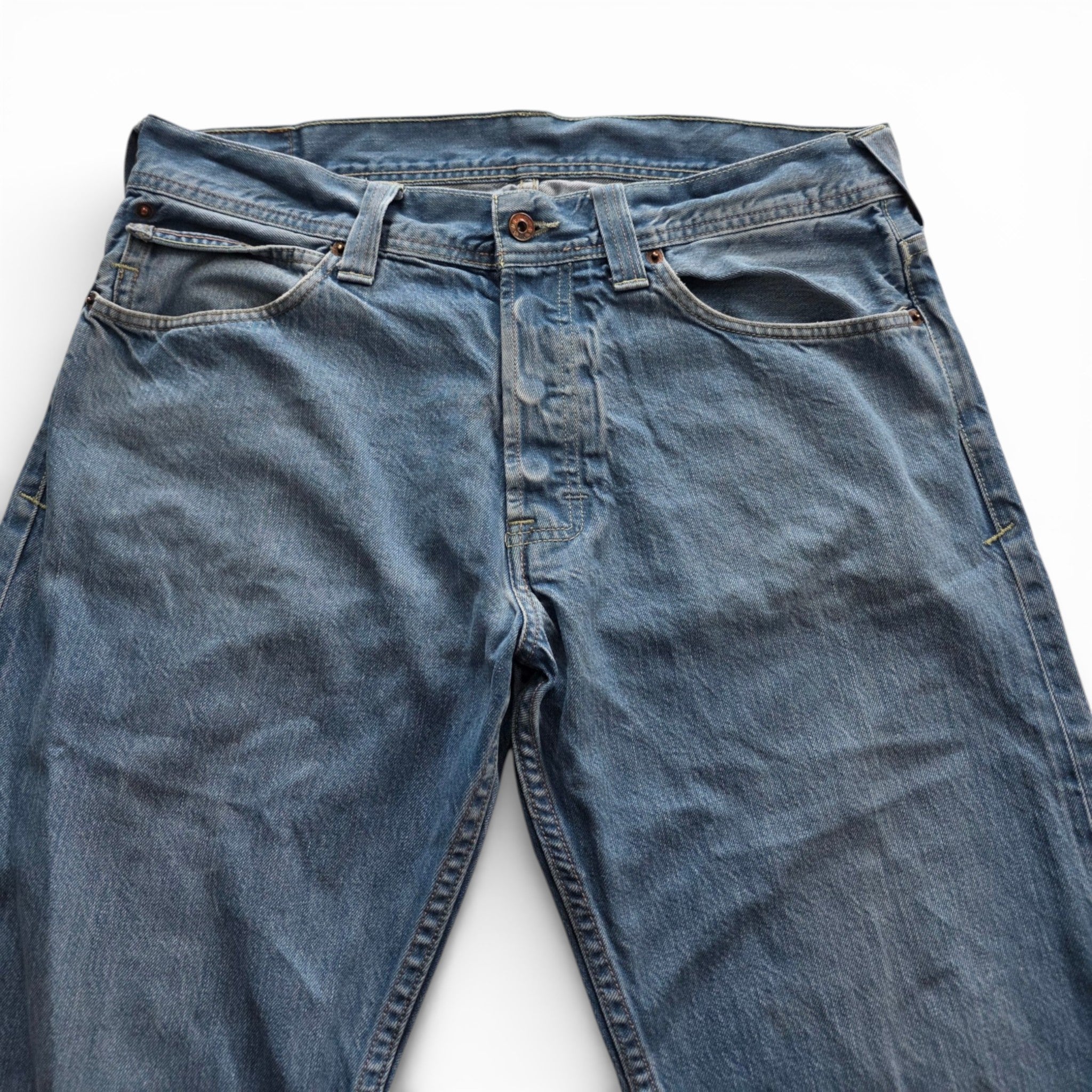 Vintage Evisu Straight Jeans (L-XL)