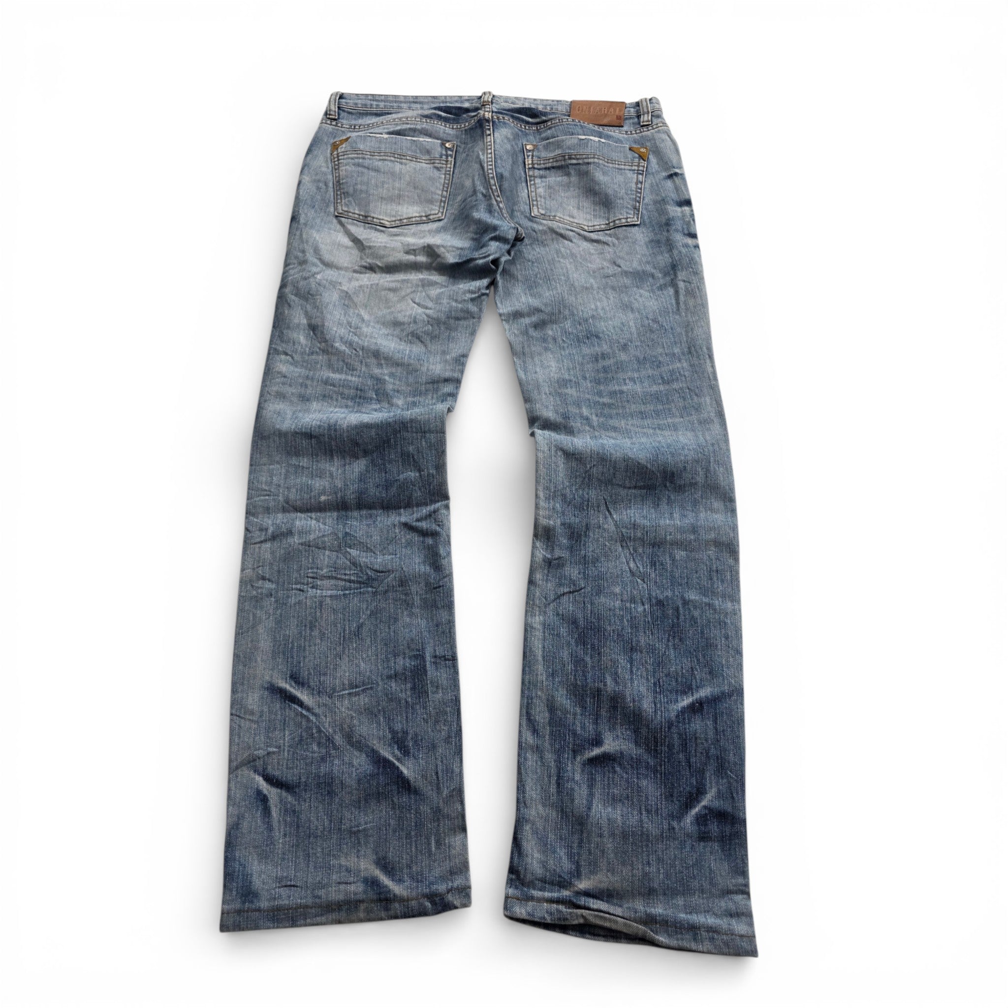 Vintage Japanese Straight Jeans (XL)