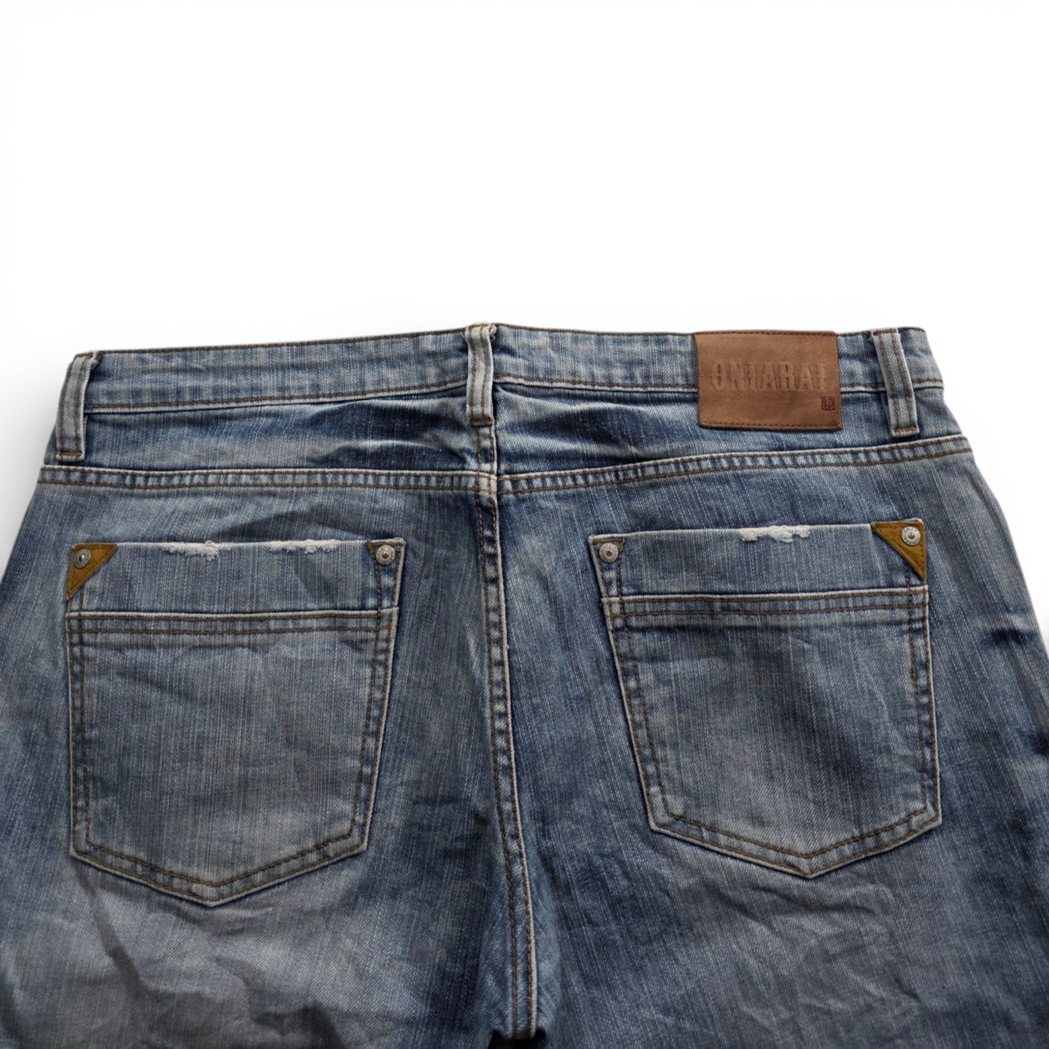 Vintage Japanese Straight Jeans (XL)