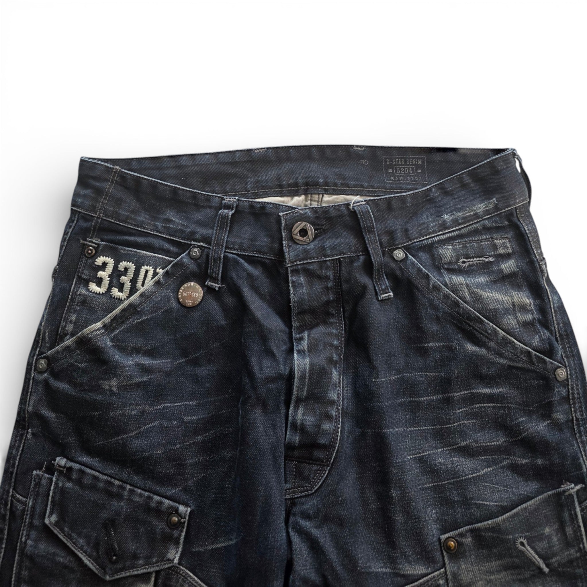 G-Star Backprint Straight Jeans (M)