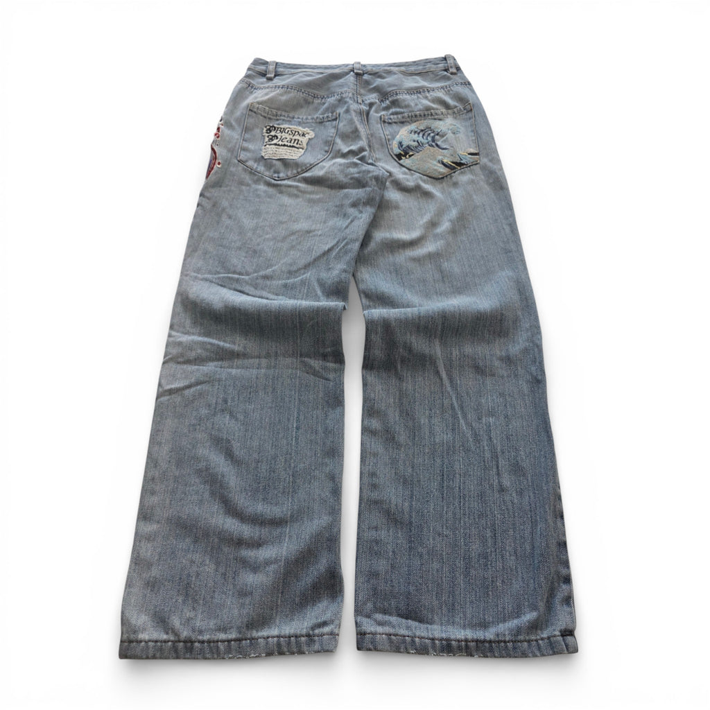 Vintage Japanese Straight Jeans (M)