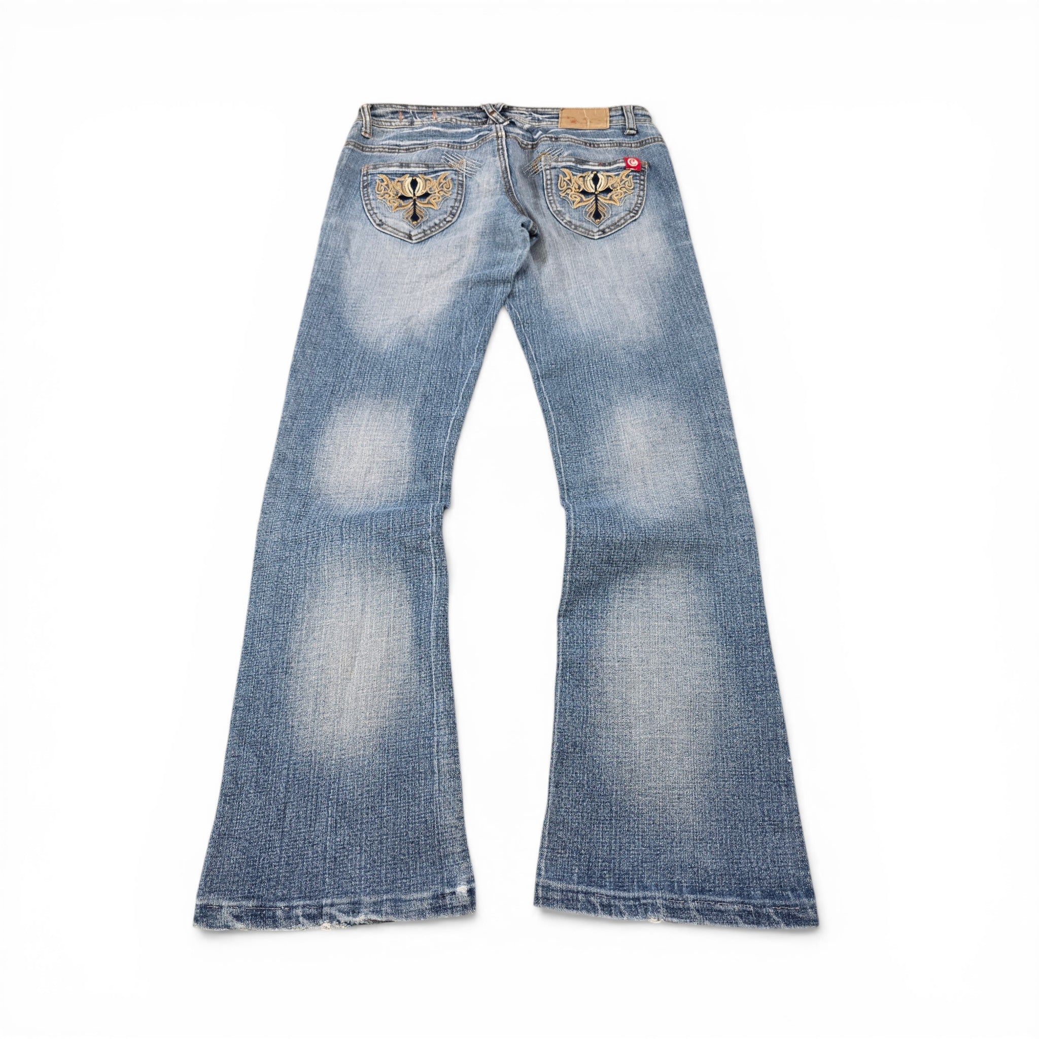 Vintage Japanese Straight/Bootcut Women Jeans (S-M)