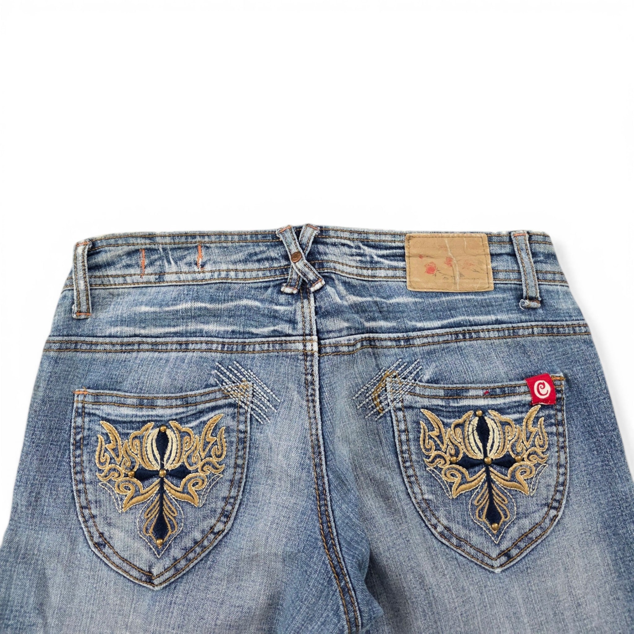 Vintage Japanese Straight/Bootcut Women Jeans (S-M)