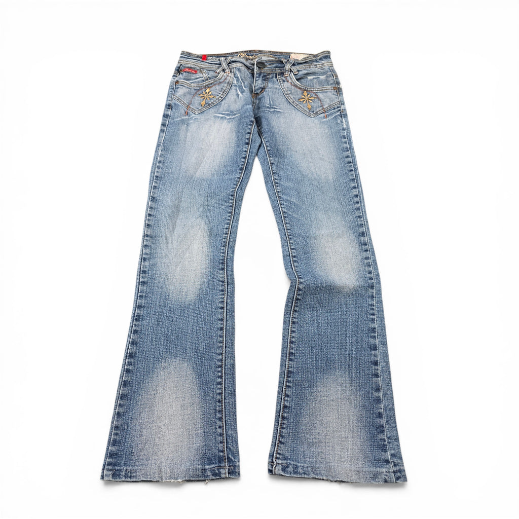 Vintage Japanese Straight/Bootcut Women Jeans (S-M)