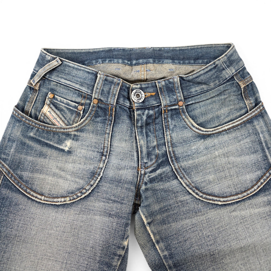 Diesel Straight/Bootcut Women Jeans (XS-S)