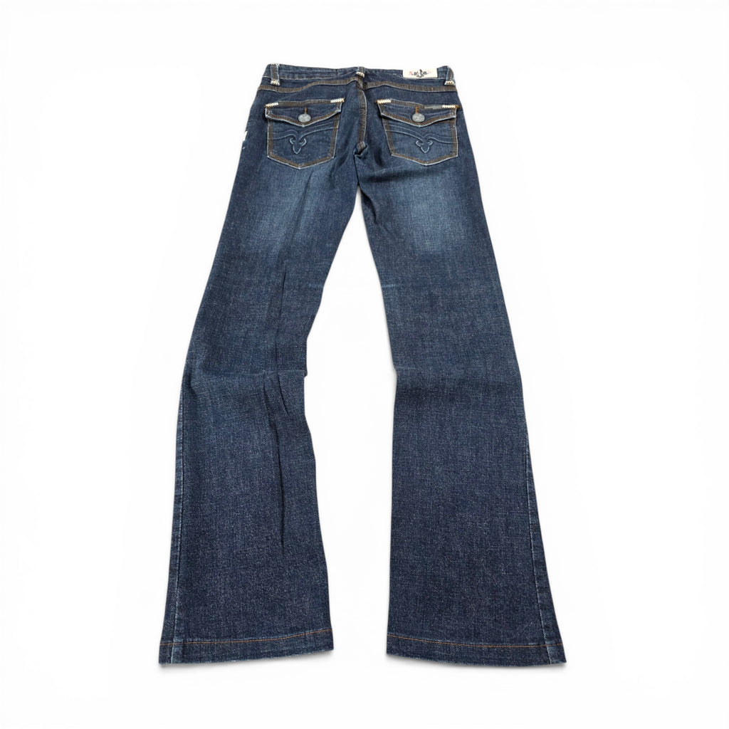 Vintage Lugana Beach Straight Women Jeans (XS)