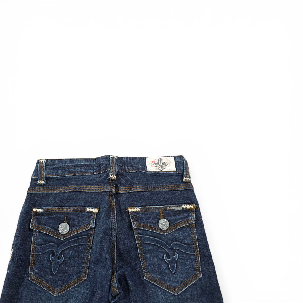 Vintage Lugana Beach Straight Women Jeans (XS)