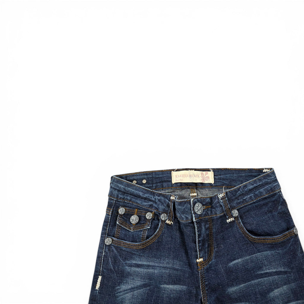 Vintage Lugana Beach Straight Women Jeans (XS)