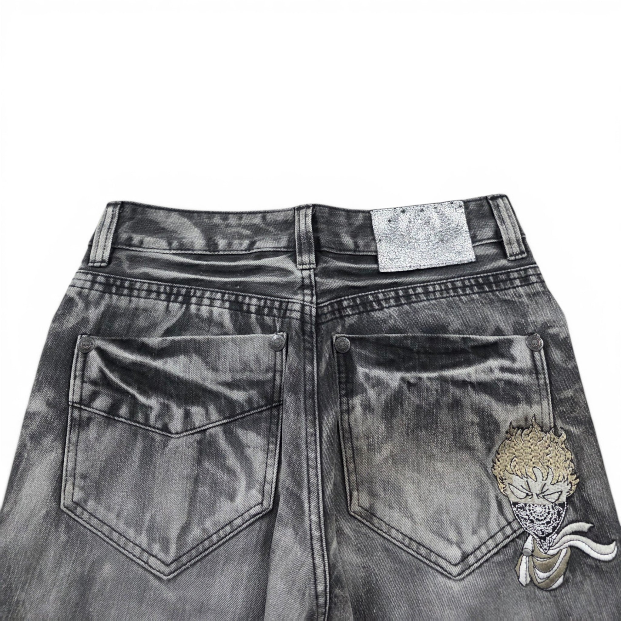 Vintage Japanese Big Train Straight Jeans (S)