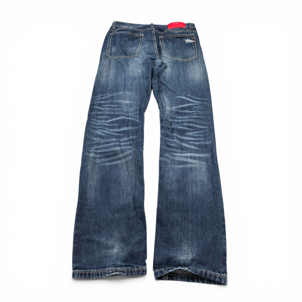 Vintage Japanese Big Train Straight Jeans (M)