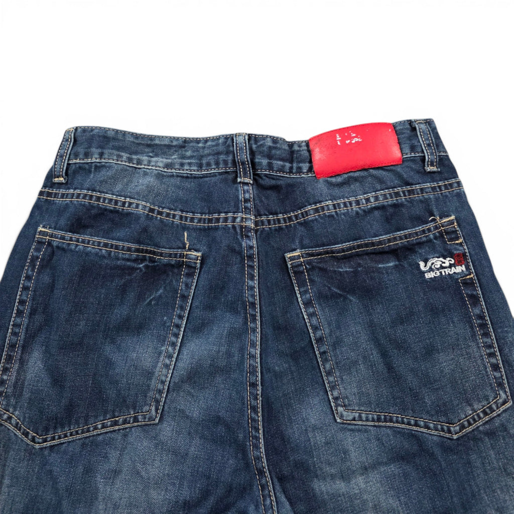 Vintage Japanese Big Train Straight Jeans (M)