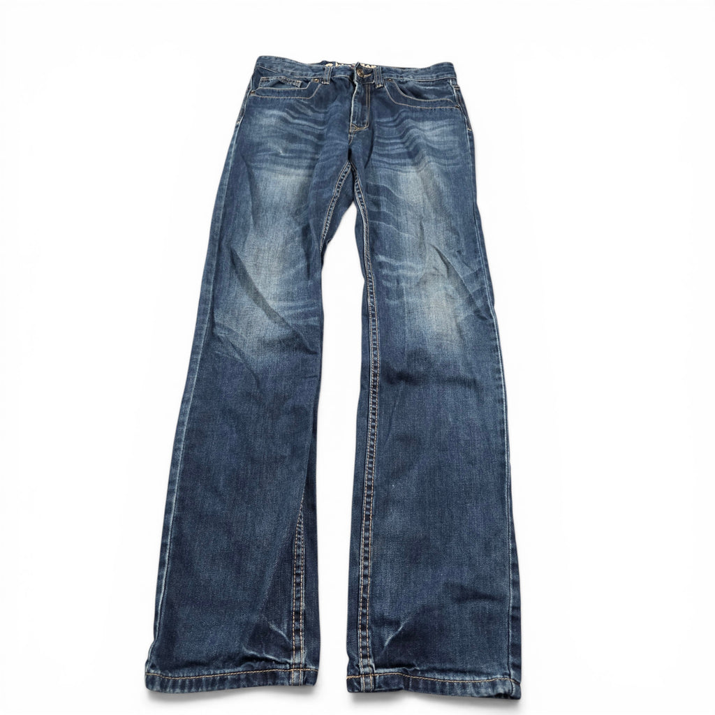 Vintage Japanese Big Train Straight Jeans (M)
