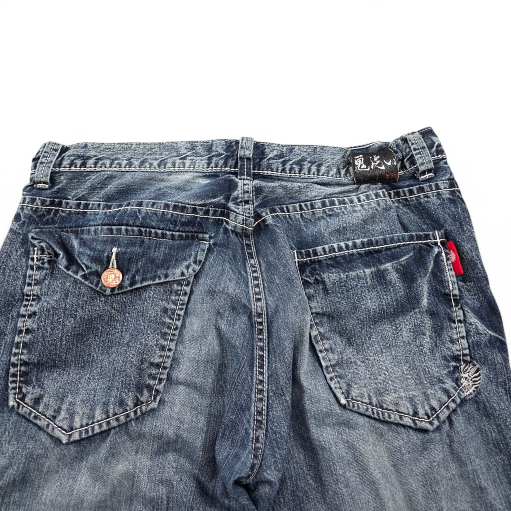 Vintage Japanese Straight Jeans (L-XL)