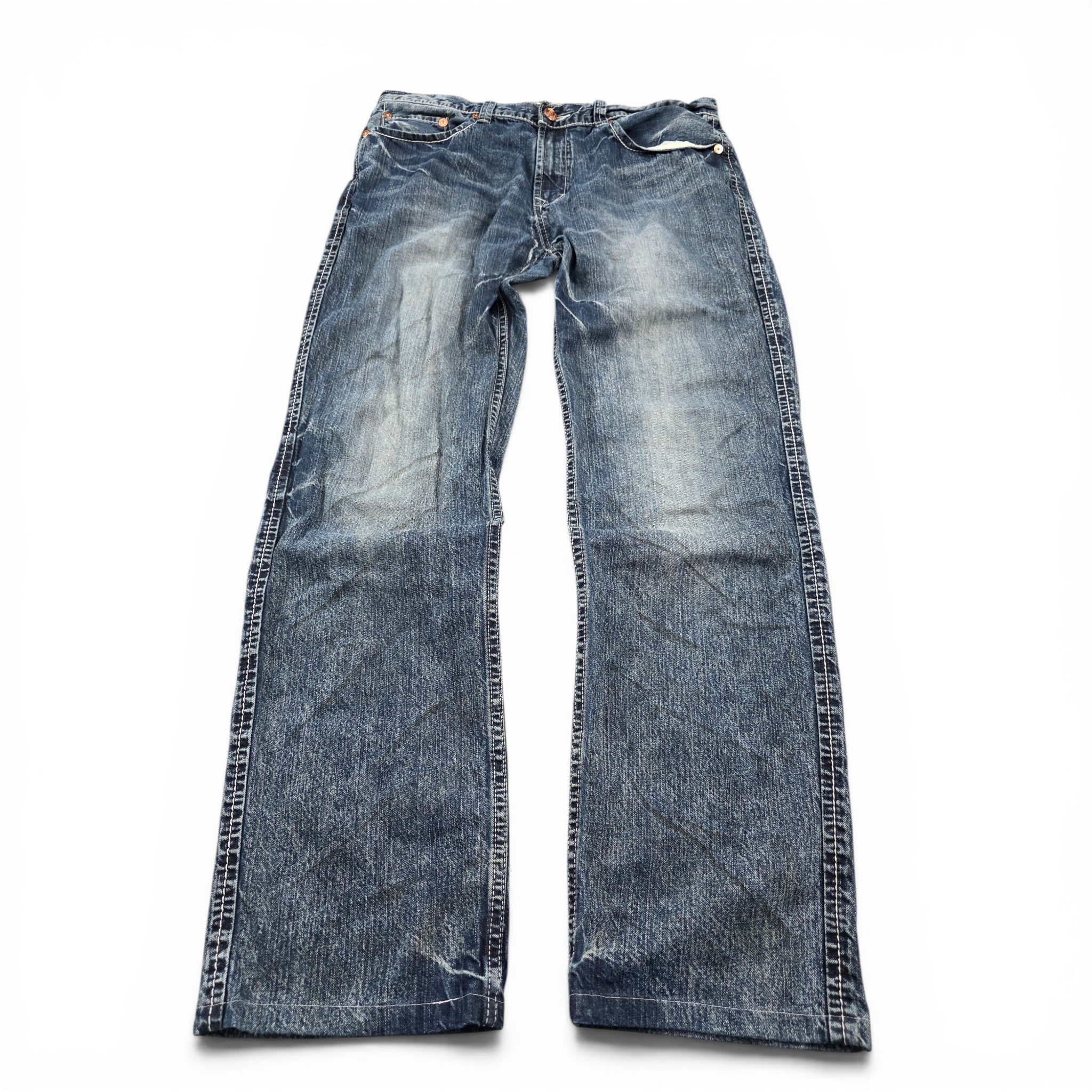 Vintage Japanese Straight Jeans (L-XL)