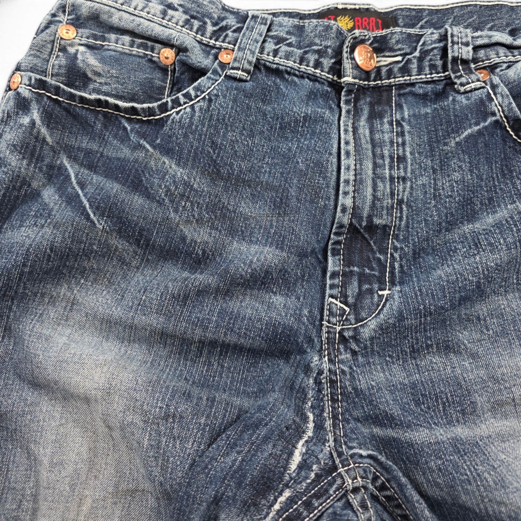 Vintage Japanese Straight Jeans (L-XL)