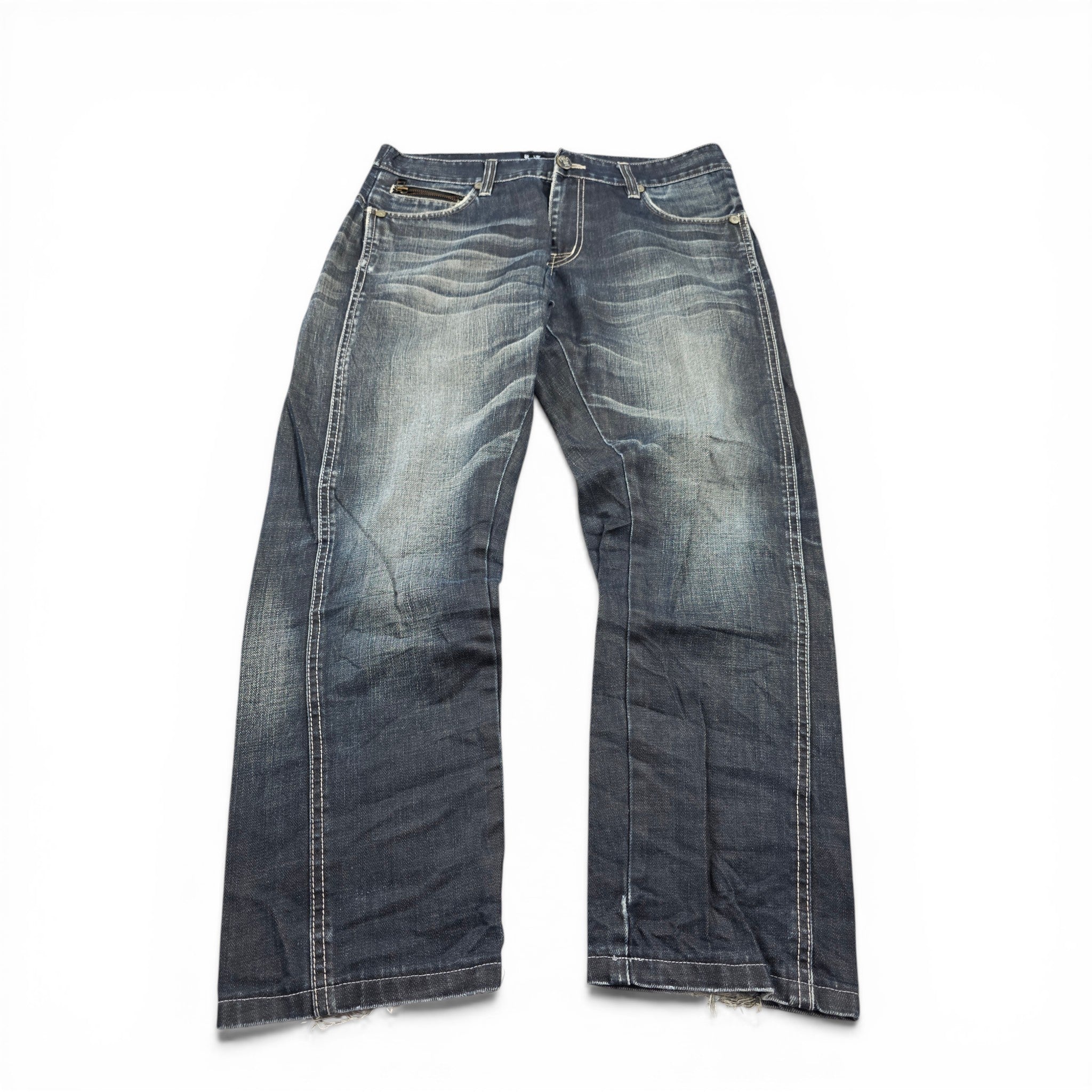 Vintage Japanese Straight Jeans (M-L)