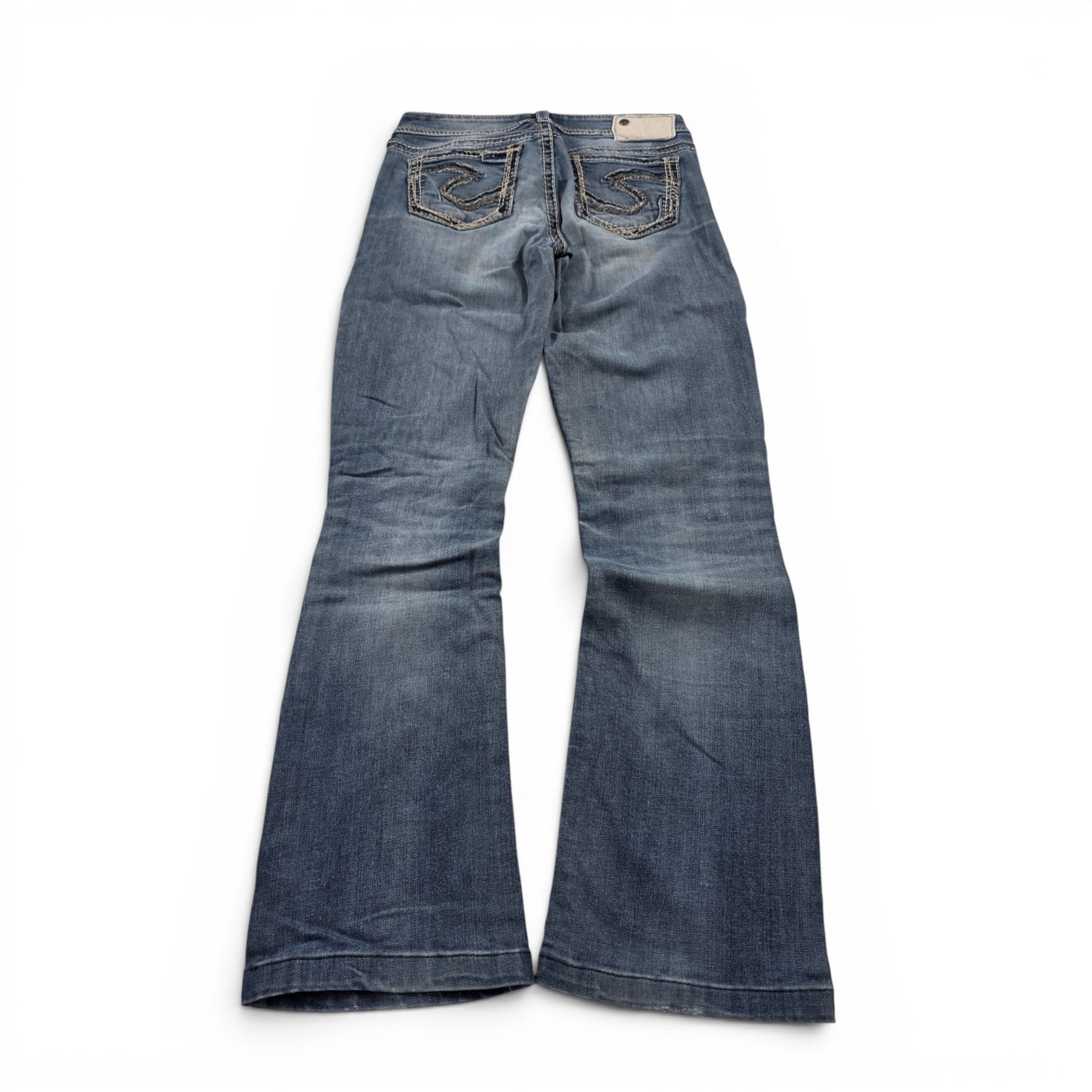 Vintage Silver Slim Bootcut Women Jeans (XS)
