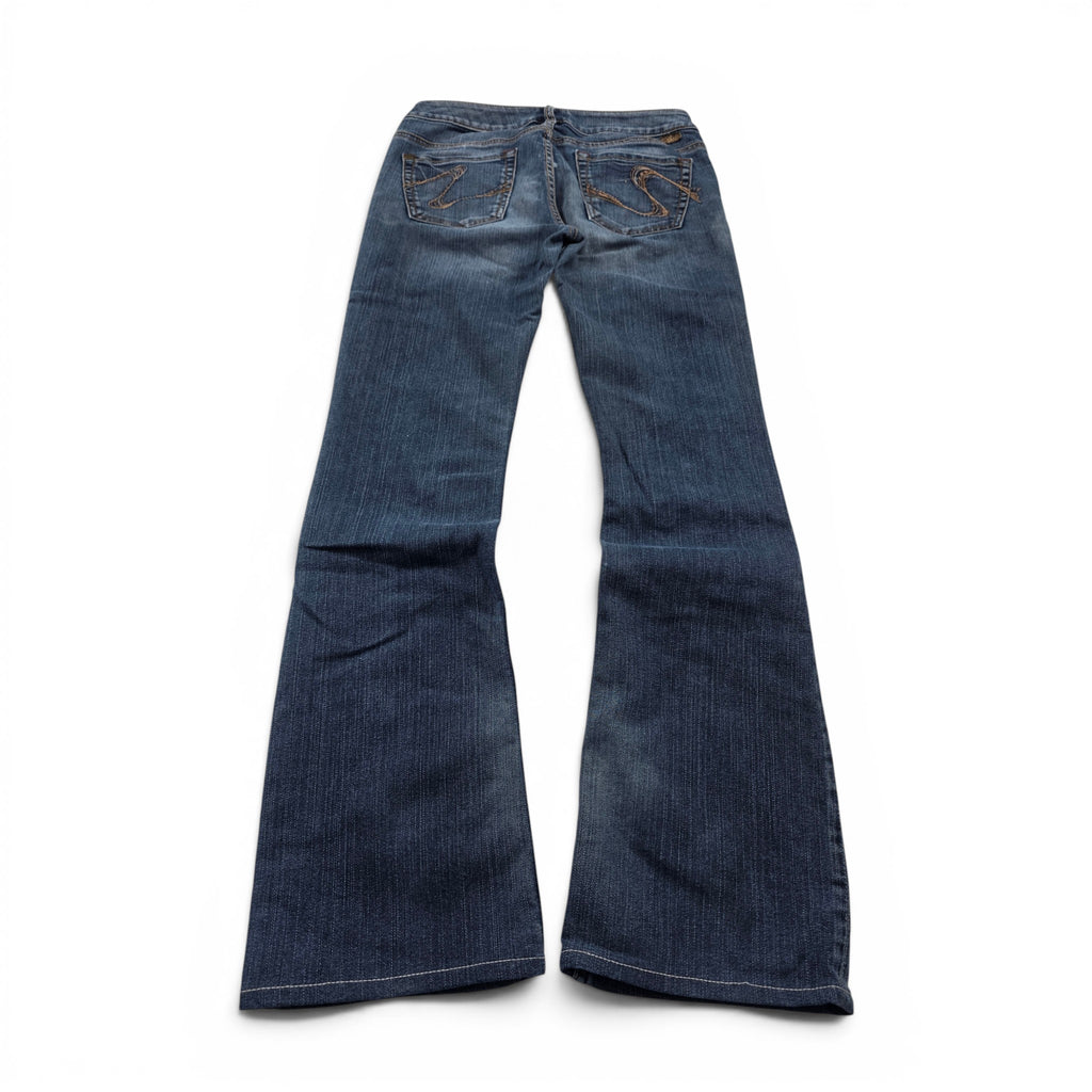 Vintage Silver Bootcut Women Jeans (S)