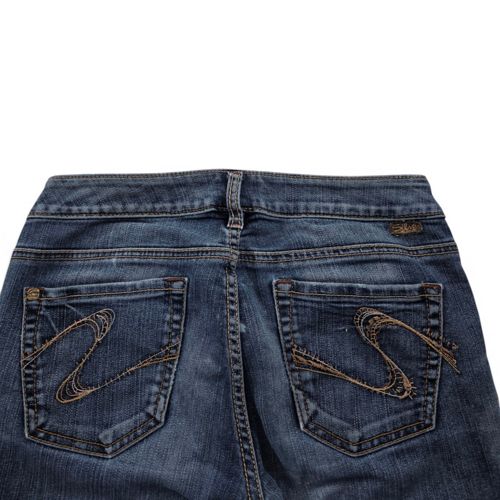Vintage Silver Bootcut Women Jeans (S)