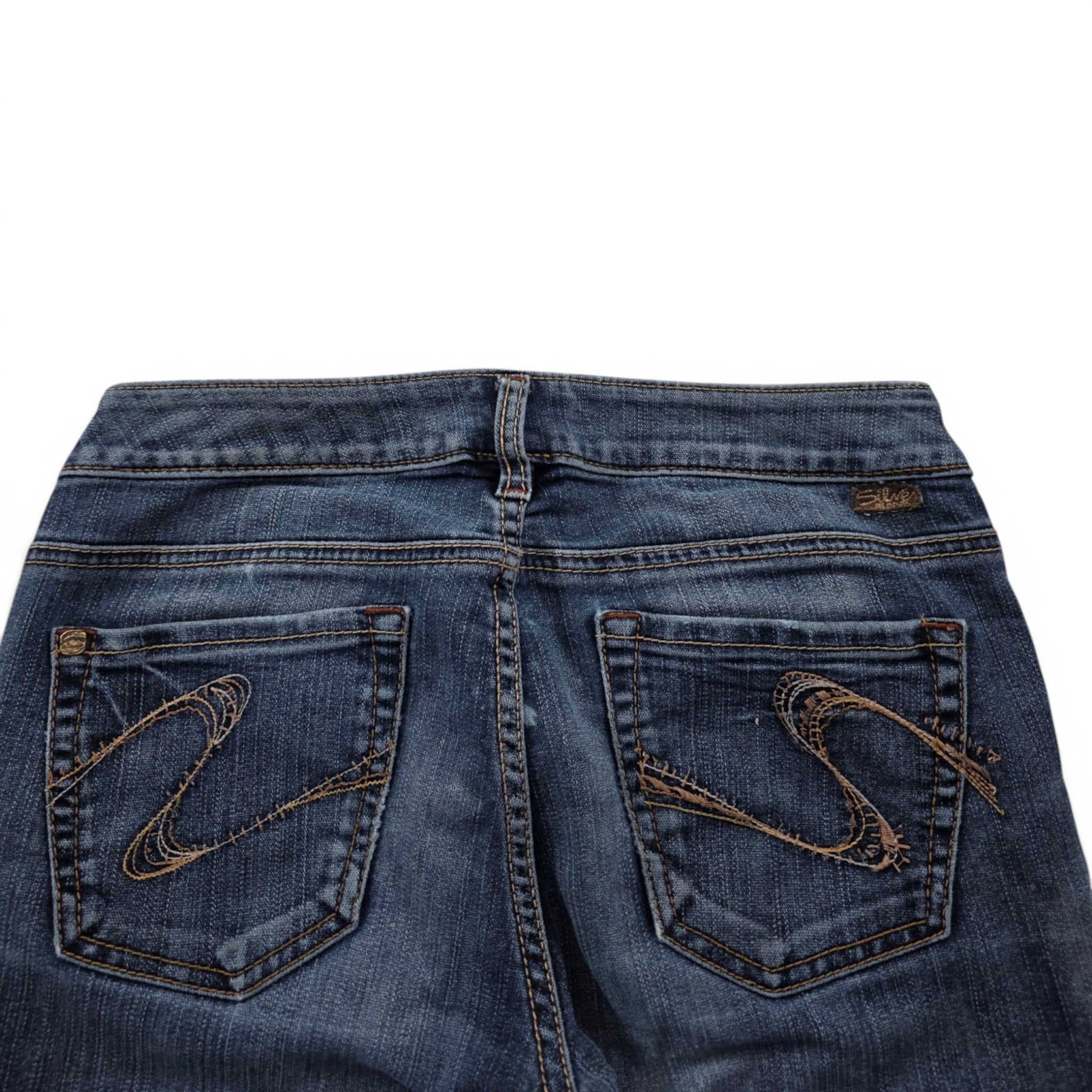 Vintage Silver Bootcut Women Jeans (S)