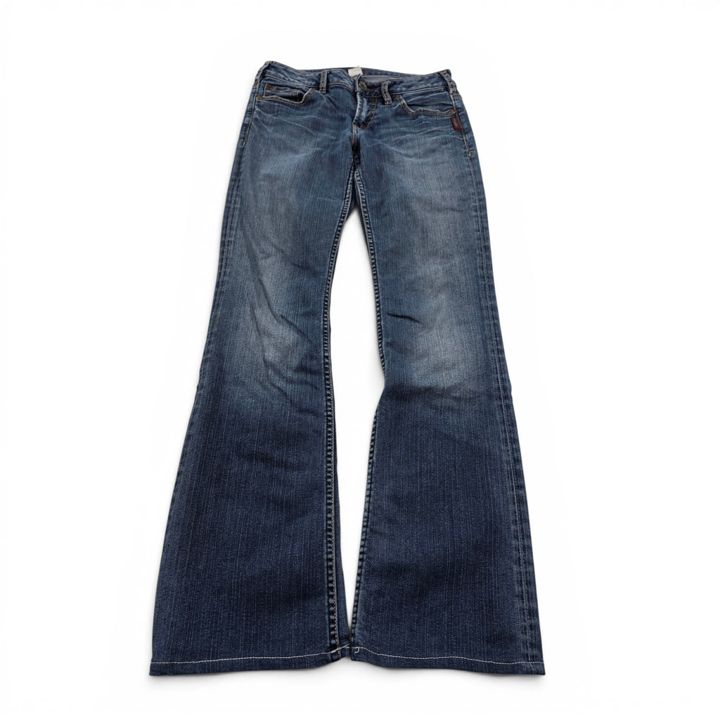 Vintage Silver Bootcut Women Jeans (S)