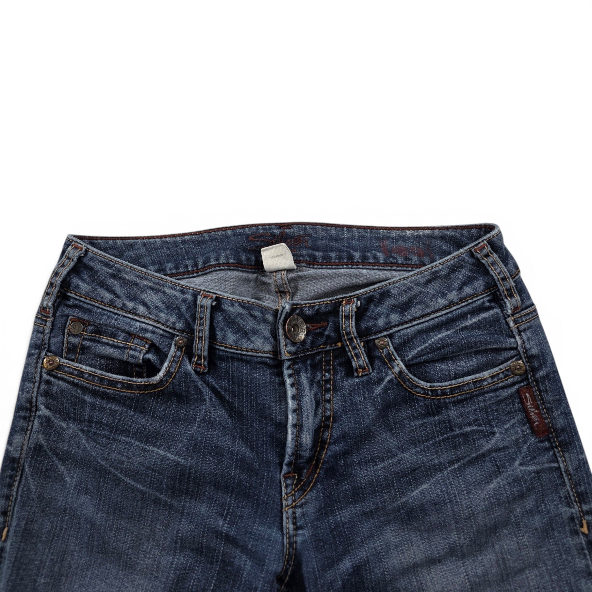 Vintage Silver Bootcut Women Jeans (S)
