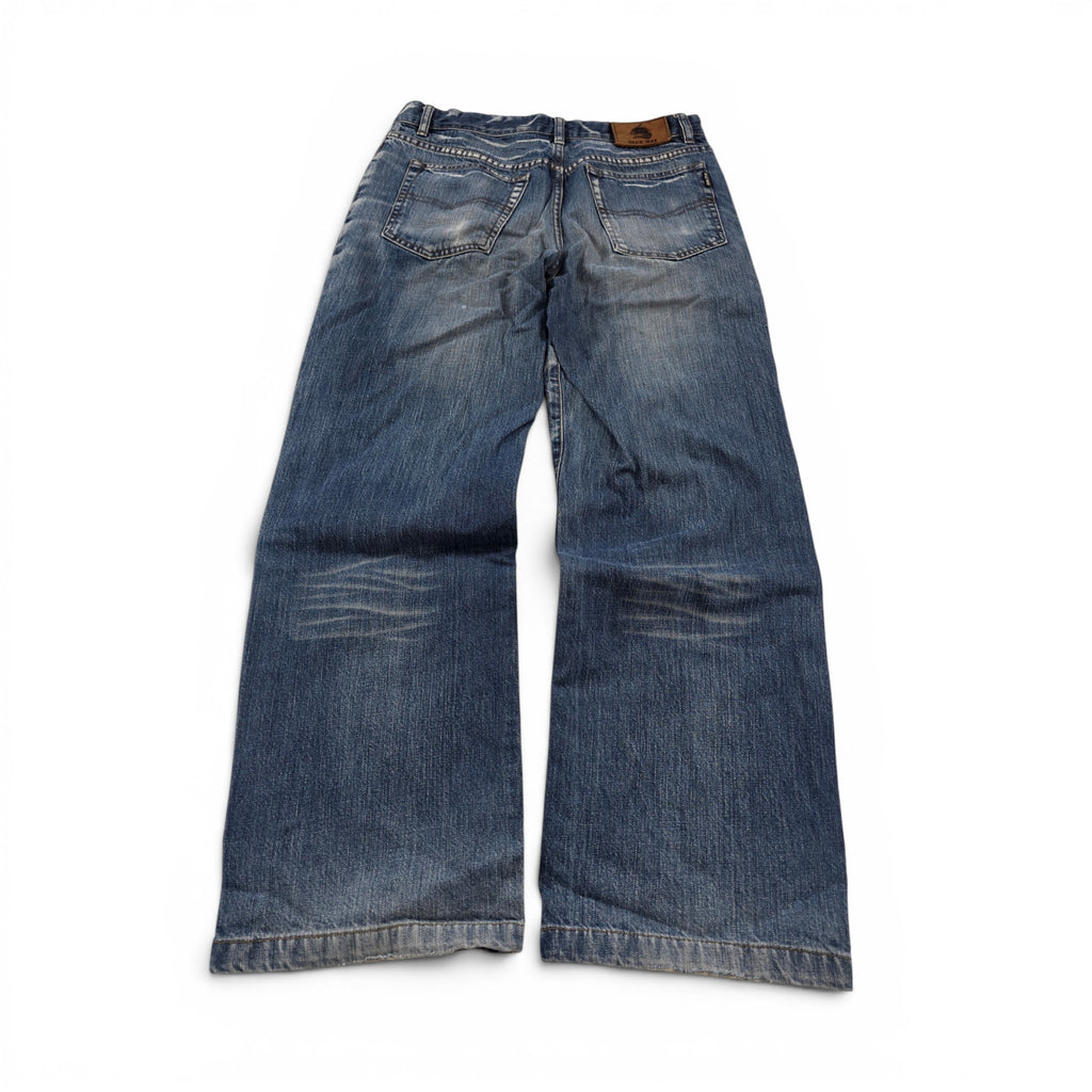 Vintage Japanese Washed Straight Jeans (S)