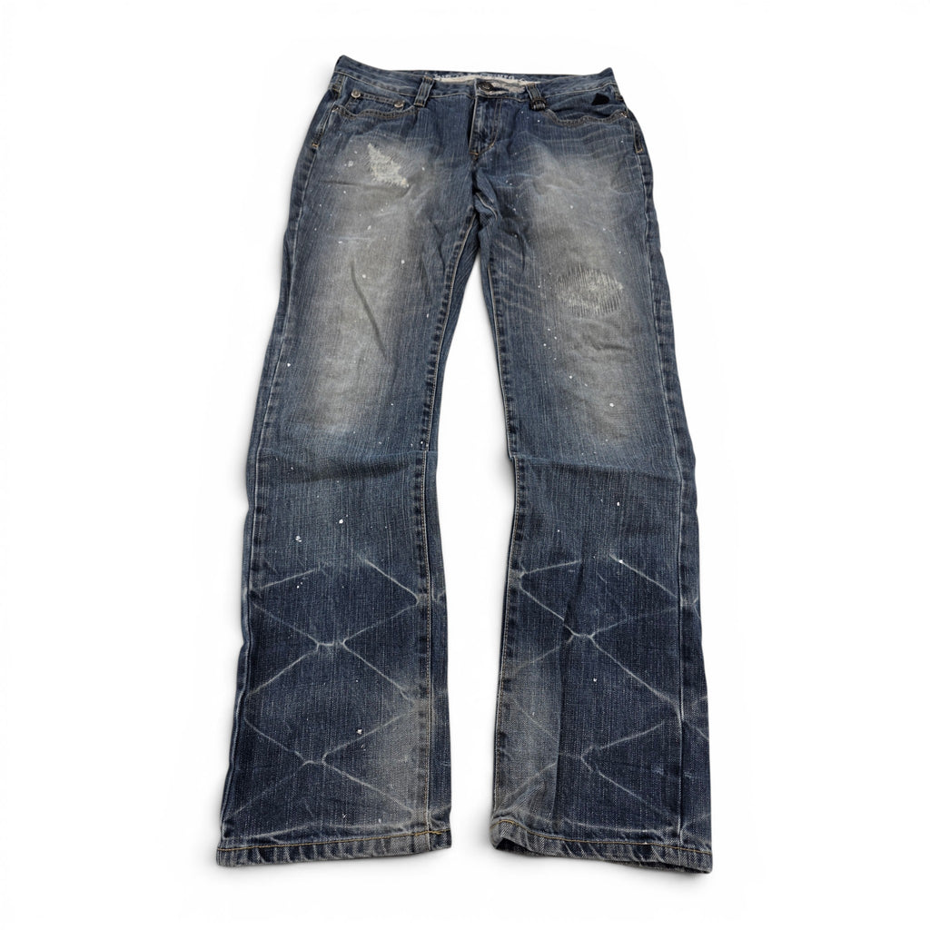 Vintage Japanese Big Train Straight Jeans (M)