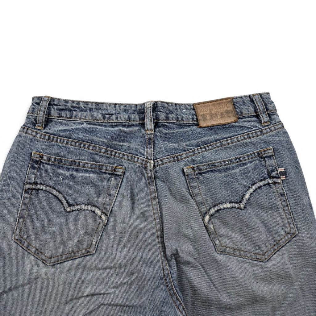Vintage Japanese Big Train Straight Jeans (M)