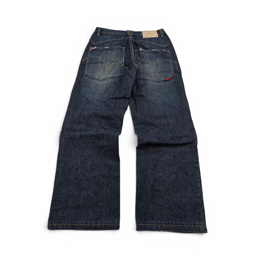 Vintage Japanese Straight Jeans (XS)
