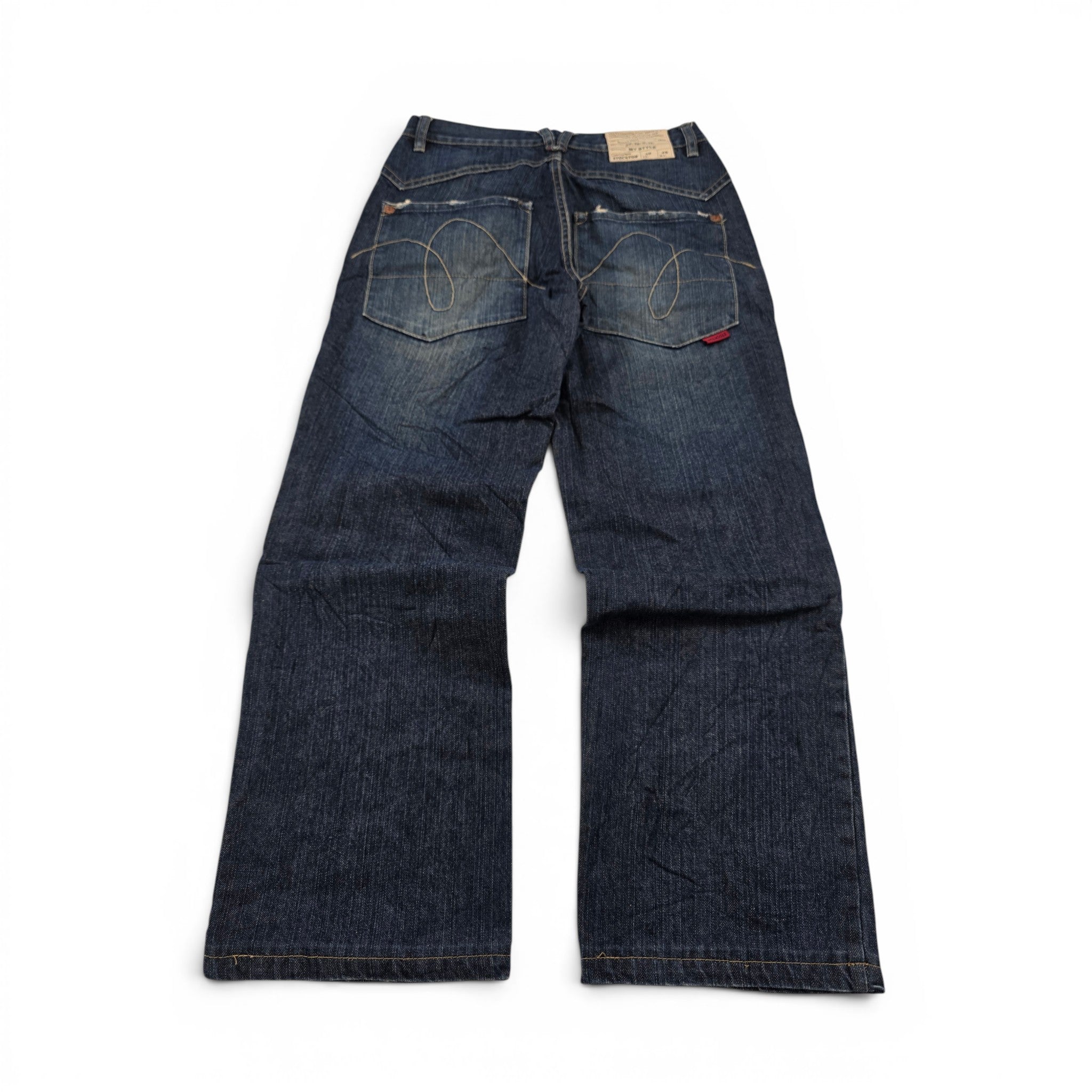 Vintage Japanese Straight Jeans (XS)