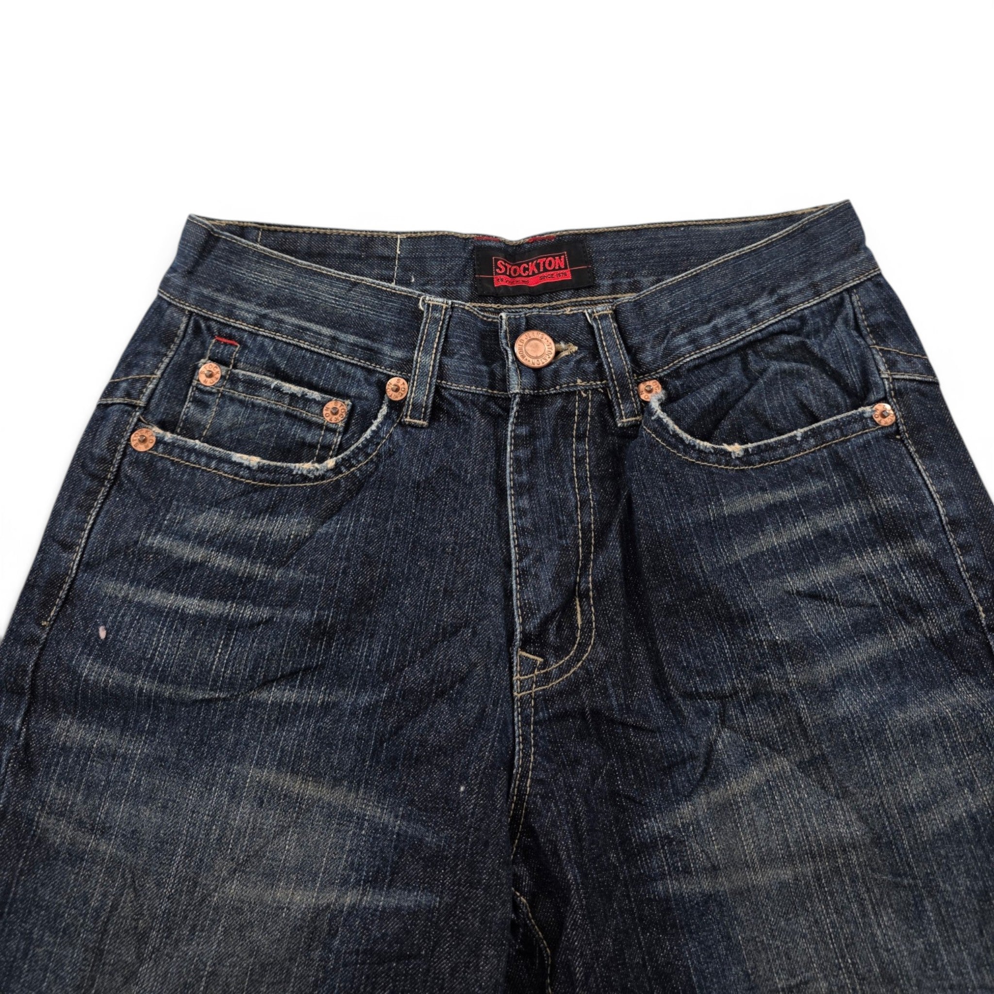 Vintage Japanese Straight Jeans (XS)