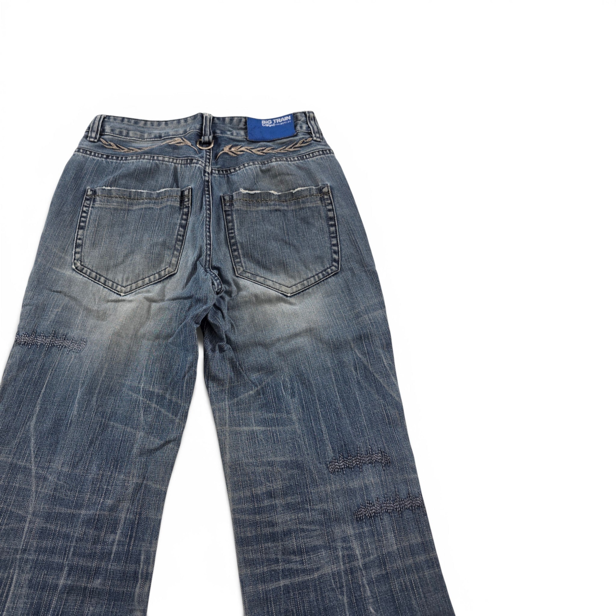 Vintage Japanese Big Train Straight Jeans (S)