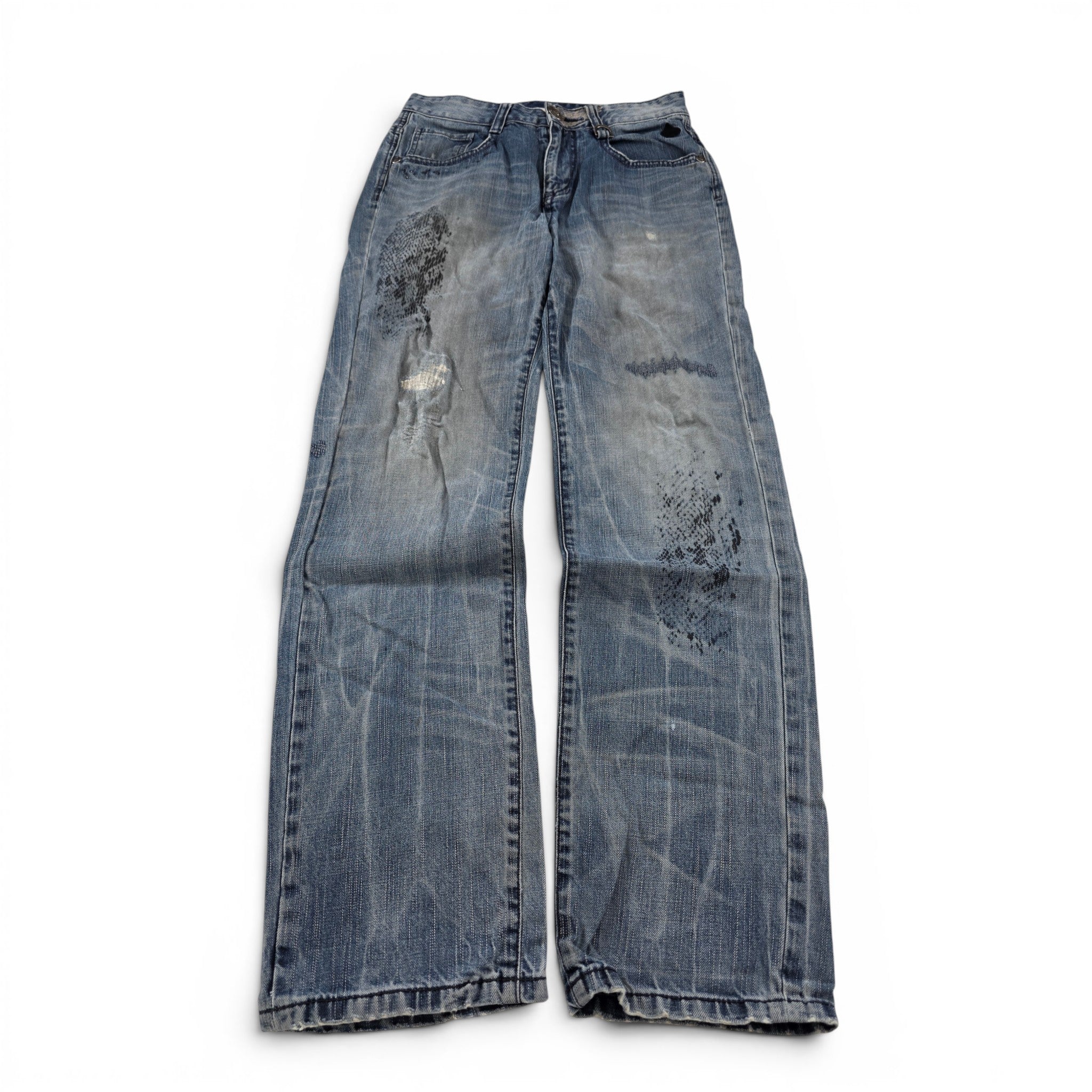 Vintage Japanese Big Train Straight Jeans (S)