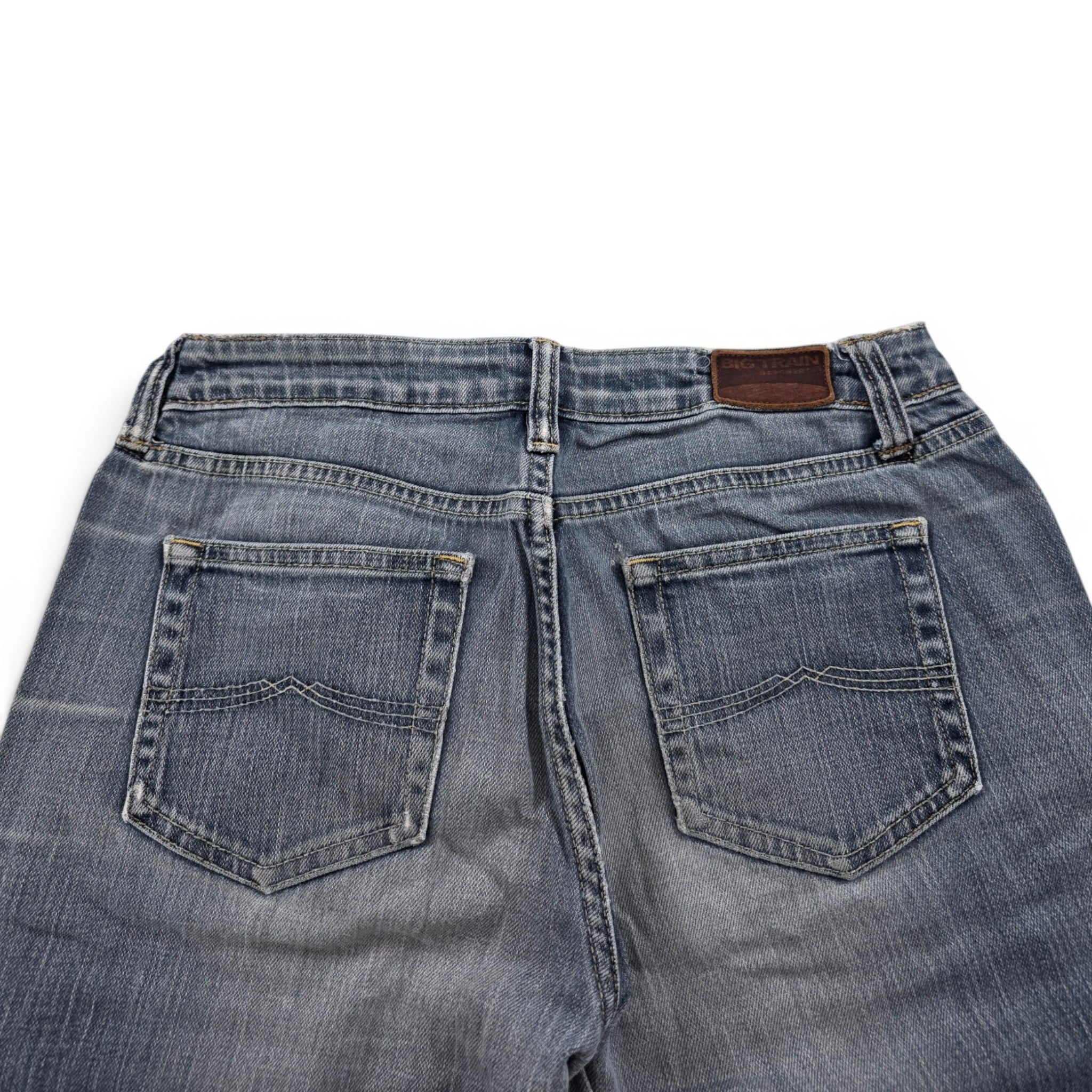 Vintage Japanese Big Train Straight Jeans (XS)
