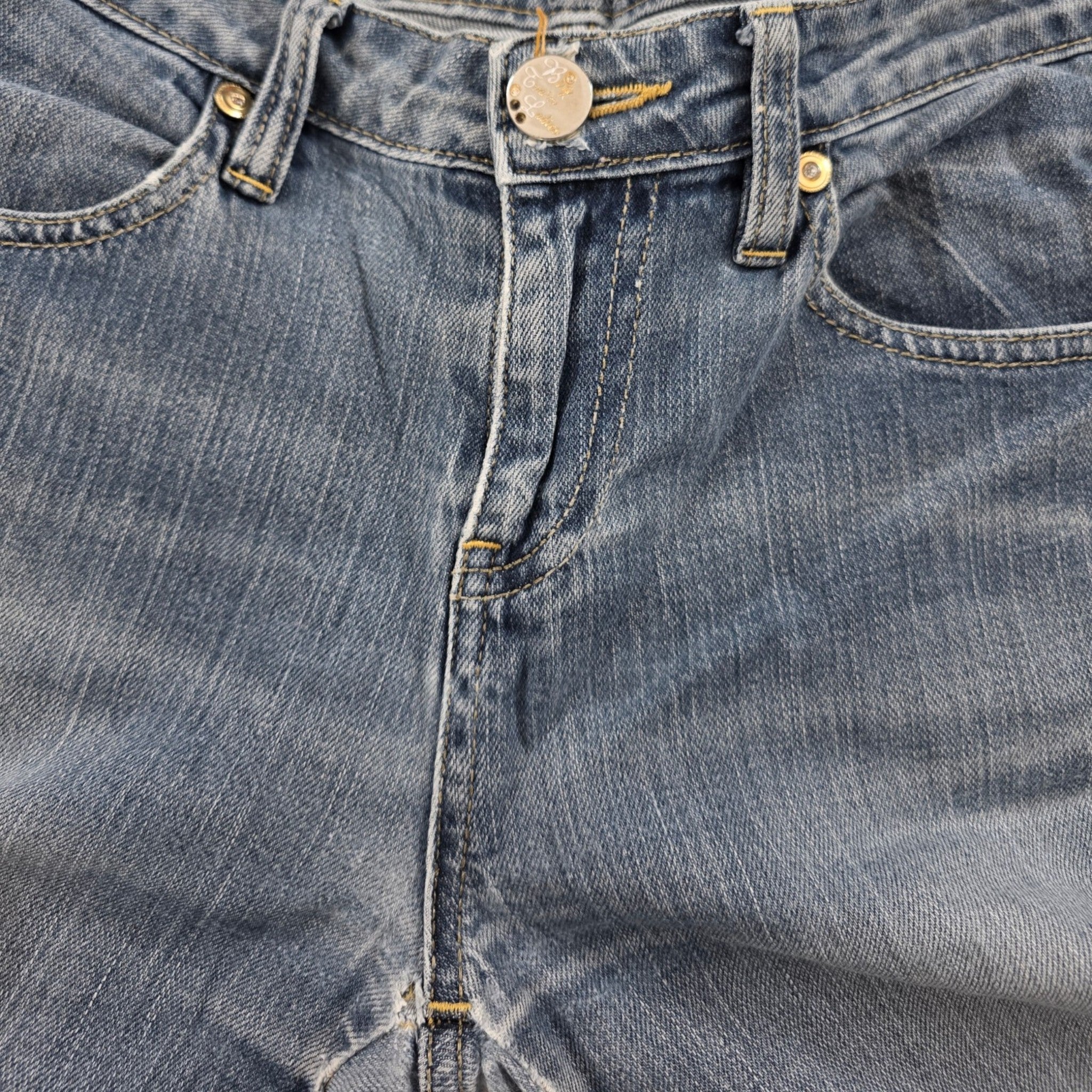 Vintage Japanese Big Train Straight Jeans (XS)