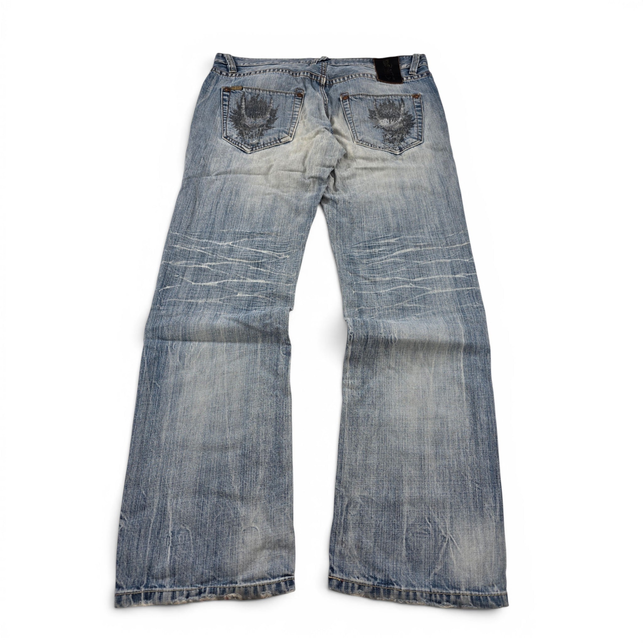 Vintage Japanese Straight Jeans (XL)