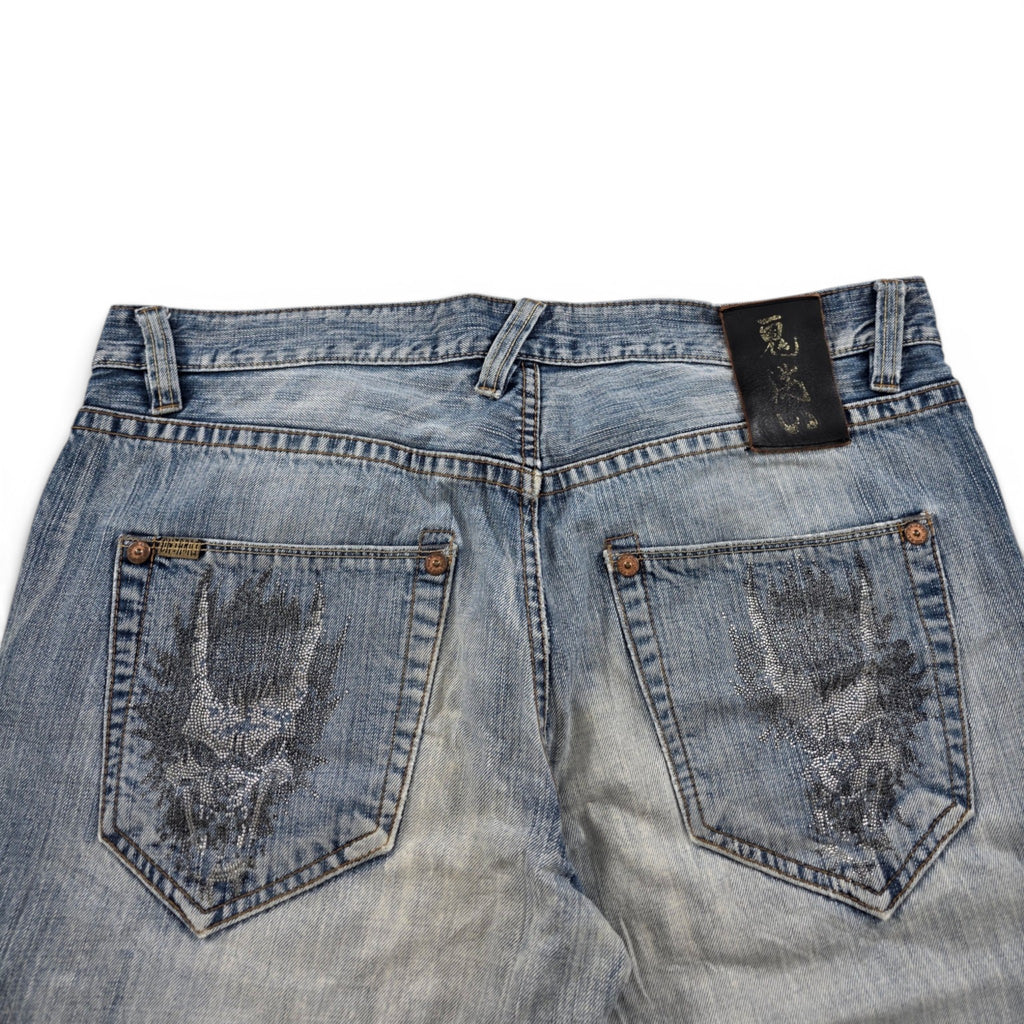 Vintage Japanese Straight Jeans (XL)
