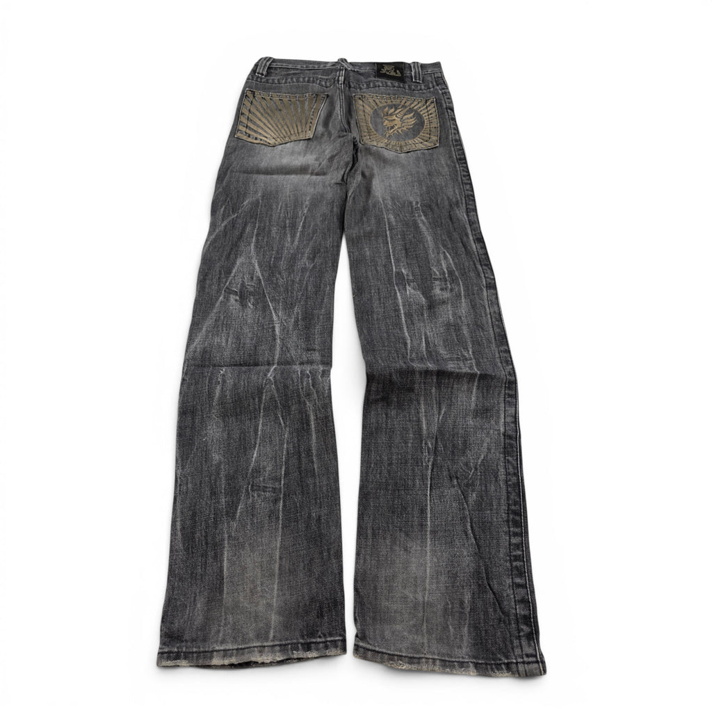 Vintage Japanese Printed Jeans (M-L)
